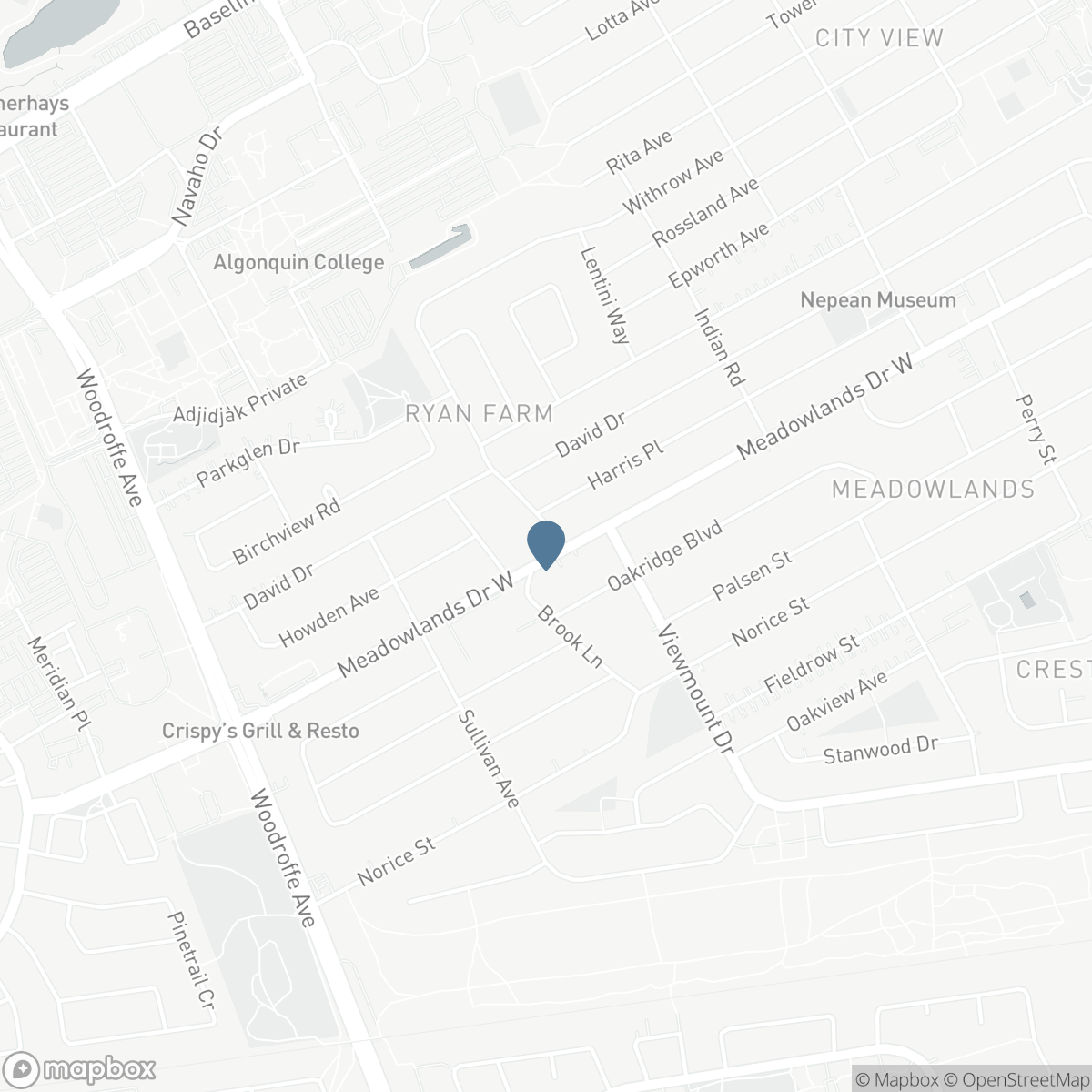 109 MEADOWLANDS DRIVE W, Ottawa, Ontario K2G 2S1